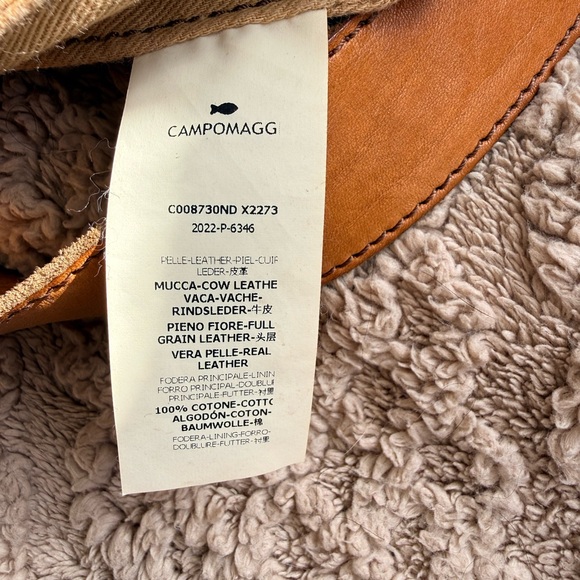 Campomaggi 
“Edera” shoulder bag in camel woven leather - Picture 6 of 6